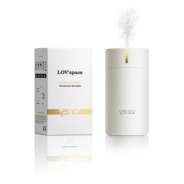 Dyfuzor zapachowy plus zapach - YESforLOV LovSpace Fragrance Diffuser & 1 Free Refill 50 ml  