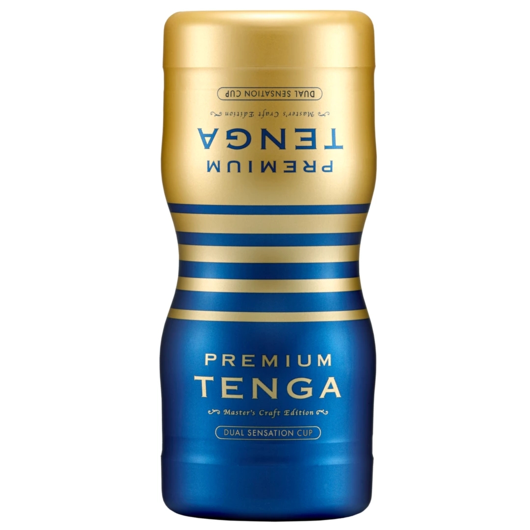 Tenga Premium Dual Sensation Cup - zaawansowany system stymulacji, seria CUP