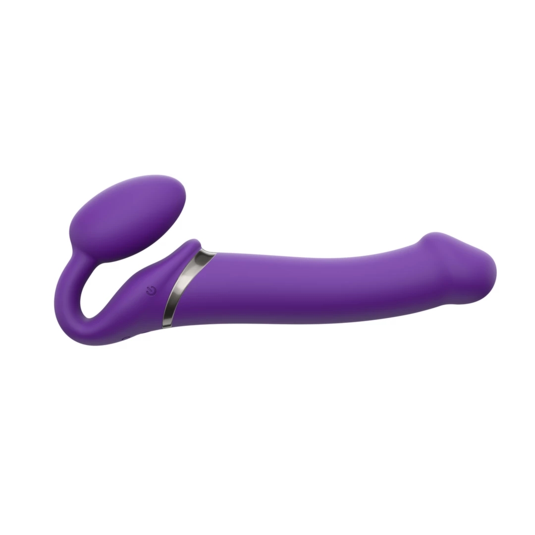 Strap-On-Me Model M Violet - Bezpaskowa maszyna intymna, 3 silniki, pilot