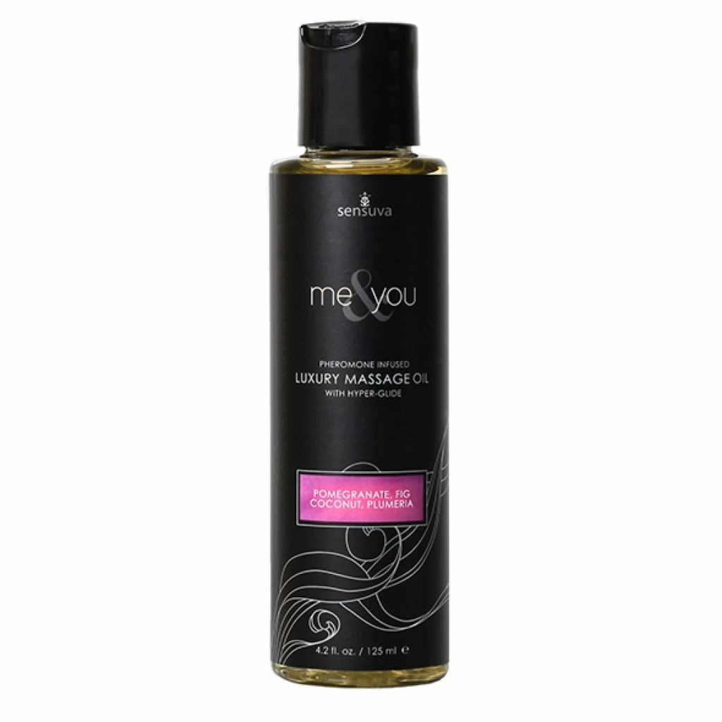 Sensuva Me & You Olejek do Masażu Granat Figa Kokos Plumeria 125ml