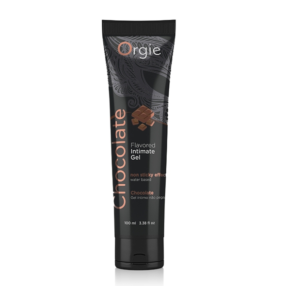 Smakowy żel nawilżający - Orgie Lube Tube Flavored Intimate Gel 100 ml Czekolada