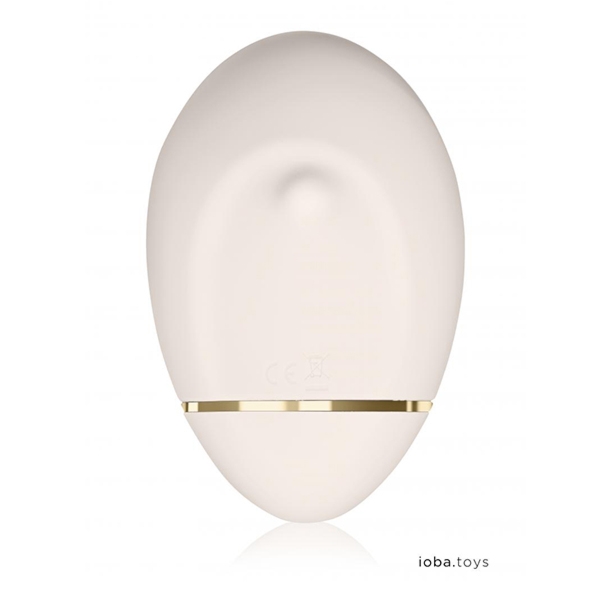 Masażer łechtaczki z ruchomą kulką - Ioba OhMyG Clitoral Stimulator Biały
