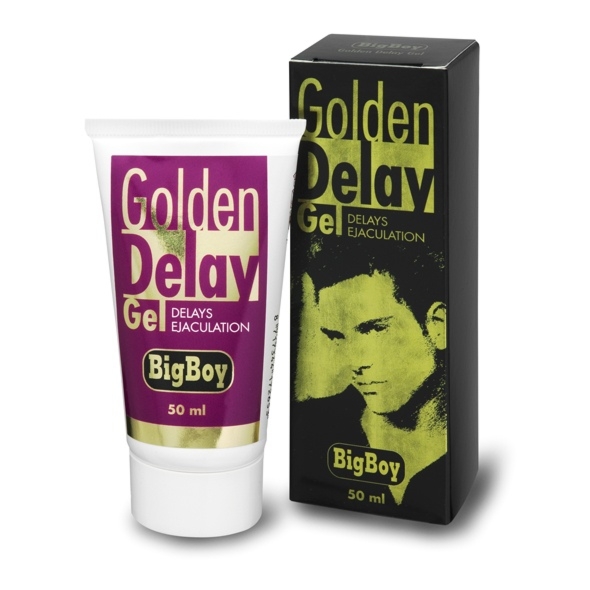 Żel dla męskiej siły i długiego seksu Big Boy - Golden Delay Gel