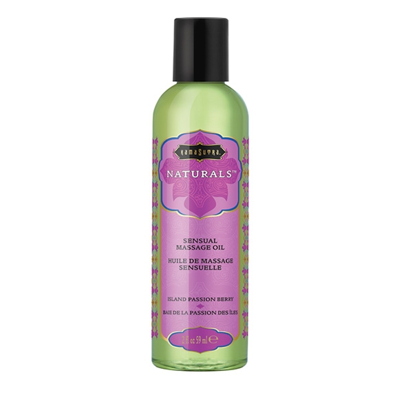 Lekki Olejek do masażu i nawilżania - Kama Sutra Naturals Massage Oil Passion Berry - 59ml