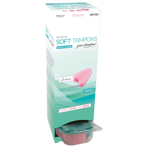 Tampony na specjalne okazje - Joydivision Soft-Tampons Stringless Normal 10 szt
