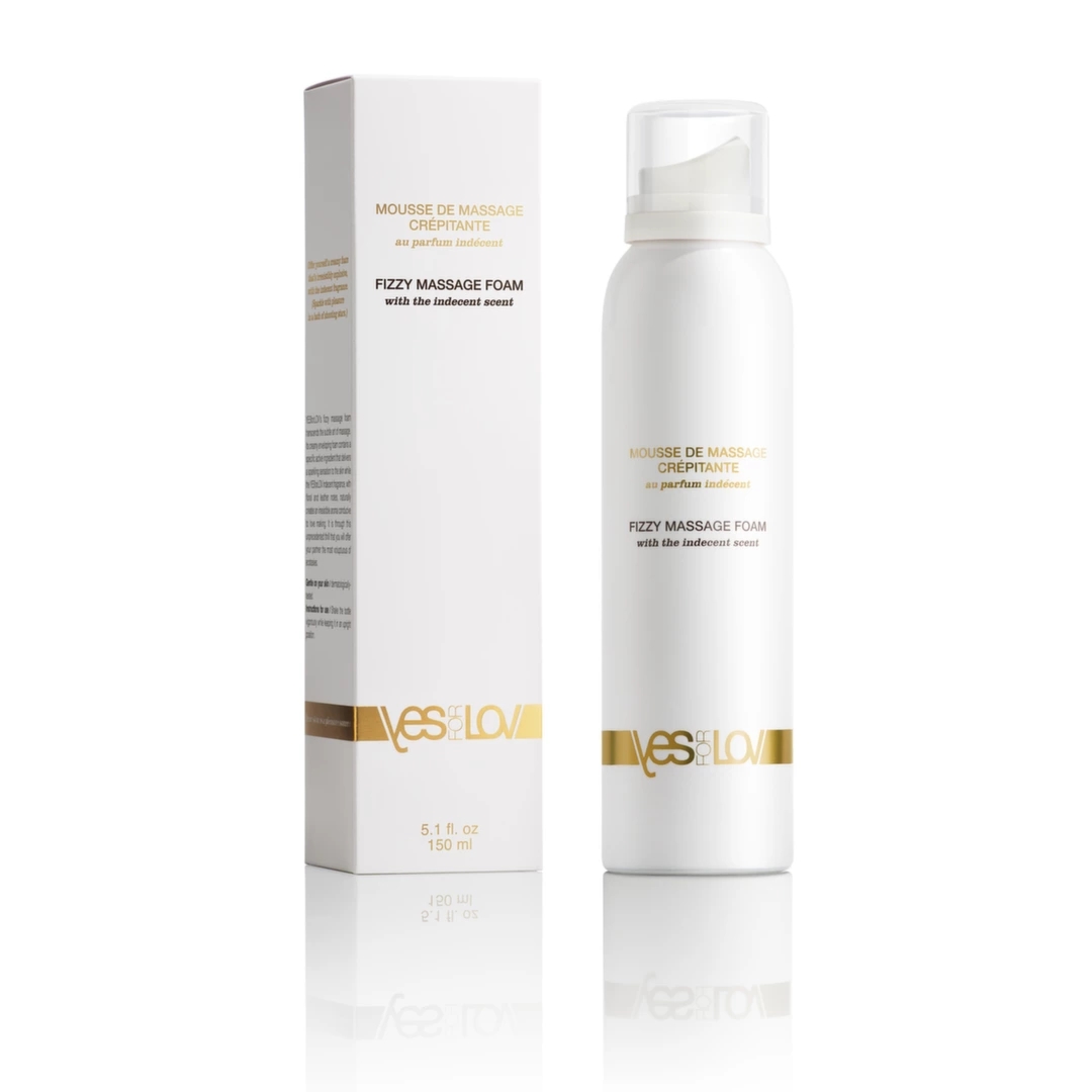 YESforLOV Pianka Musująca do Masażu 150ml Wegańska Formuła