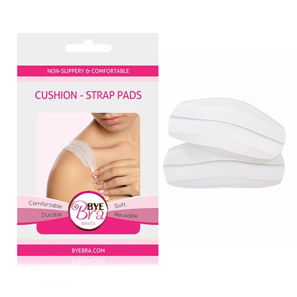 Podkładki pod ramiączka - Bye Bra Cushion-Strap Pads - Przezroczyste
