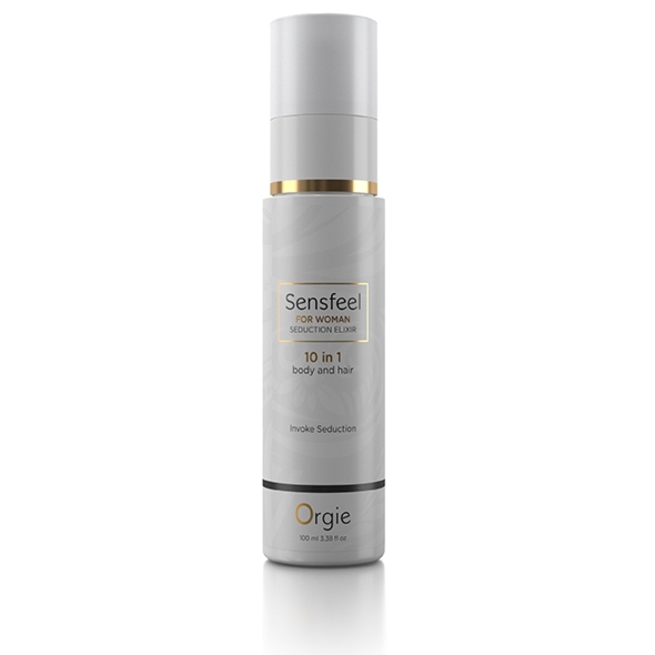 Eliksir z feromonami dla kobiet - Orgie Sensfeel for Woman Pheromone Seduction Elixer 10 in 1 100 ml  