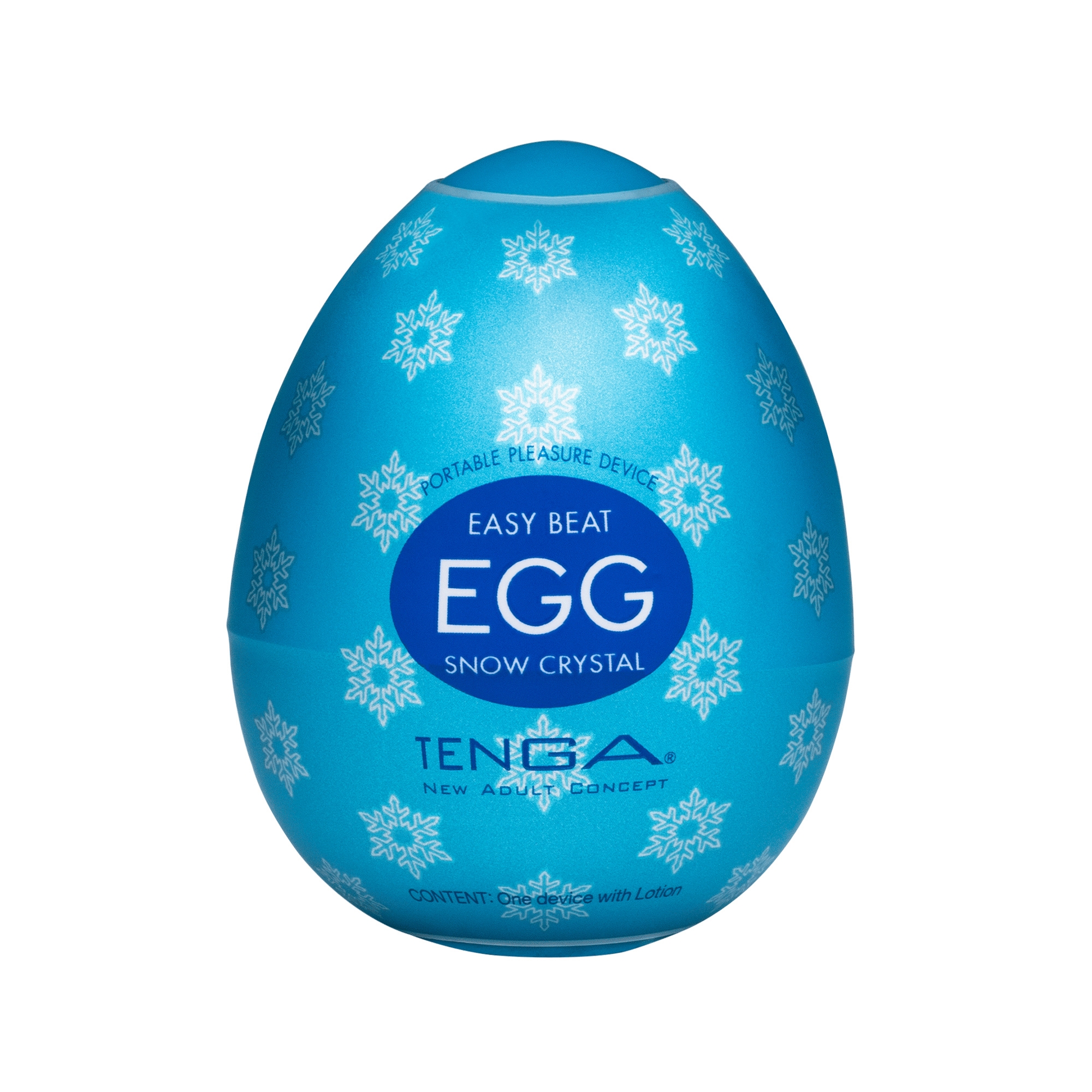 Tenga - Jednorazowy Masturbator W Kształcie Jajka Egg Snow Crystal