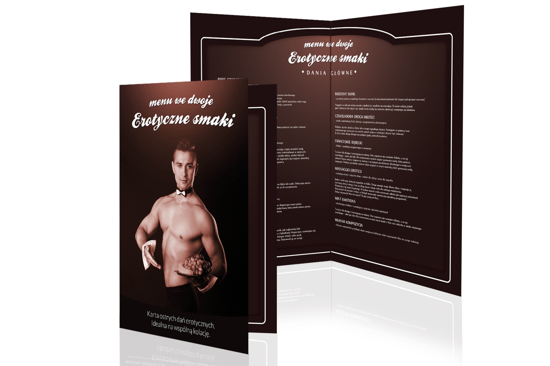 Gra Dla Par Menu We Dwoje - Erotyczne Smaki