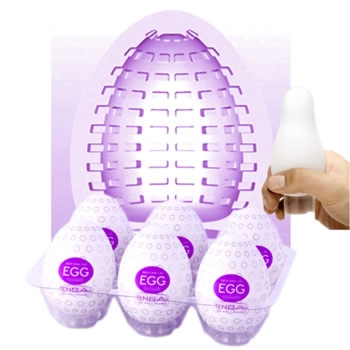 TENGA Masturbator - Jajko Egg Spider (6 sztuk)