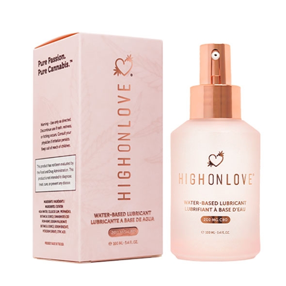 Ekskluzywny olejek nawilżający - HighOnLove Water Based Lubricant 200mg CBD