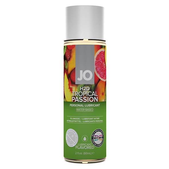 Lubrykant smakowy - System JO H2O Lubricant Tropical 60 ml OWOCE TROPIKALNE