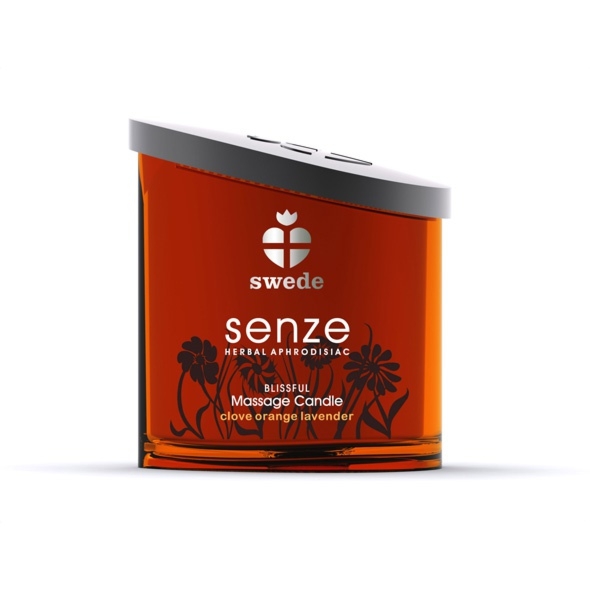 Świeca do masażu - Swede Senze Massage Candle - Goździki, pomarańcza, lawenda 150g