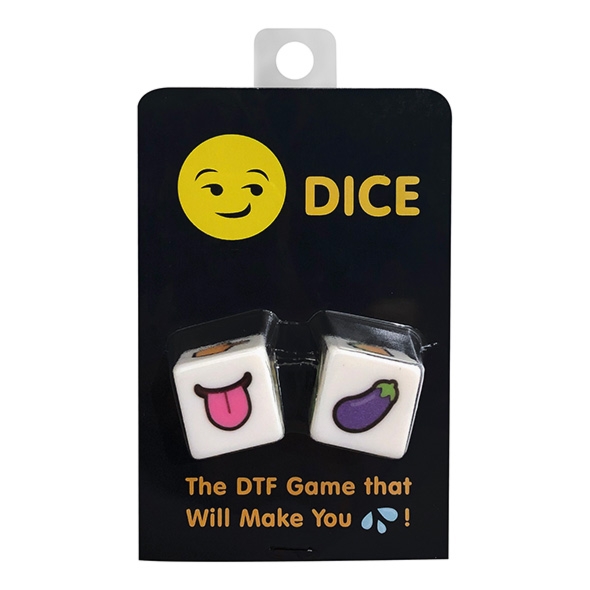 Zakręcona erotyczna gra w kości - Kheper Games DTF Emoji Dice Game