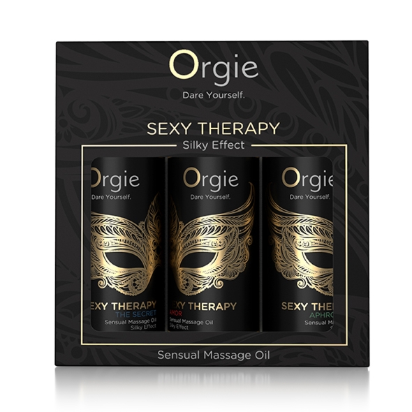 Orgie - Zestaw Trzech Olejków Do Masażu Sexy Therapy  3 x 30 ml