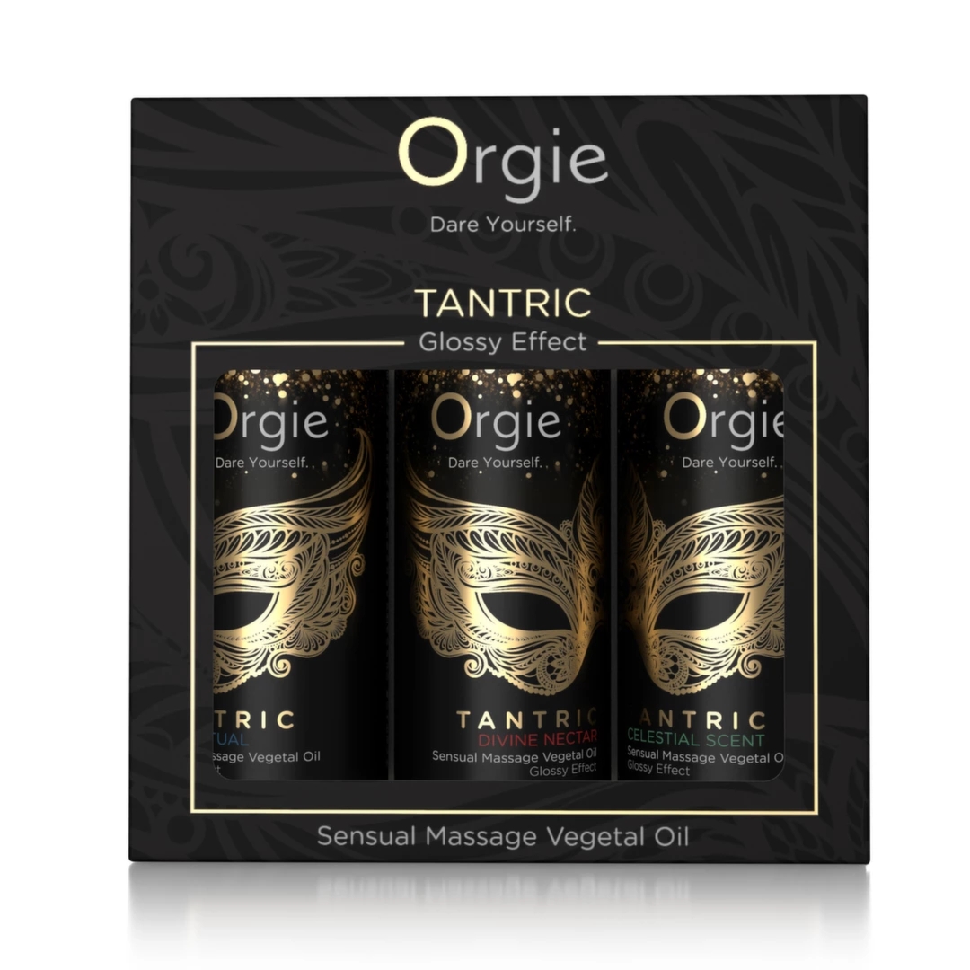 Orgie Tantric Mini Size Set zestaw olejkow do masażu 3x30ml