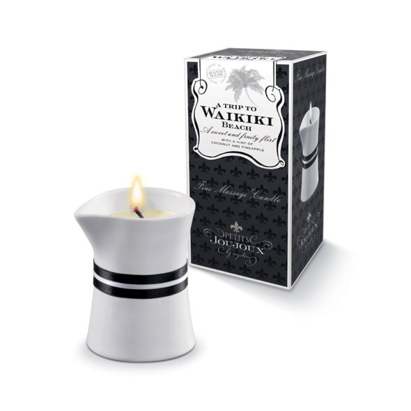 Świeca do masażu - Petits Joujoux Massage Candle 120g kokos
