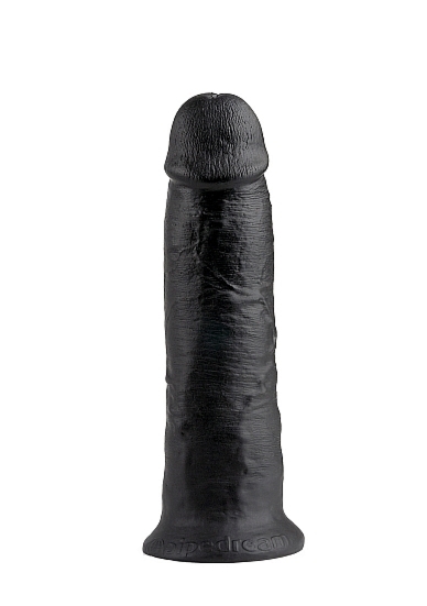 Pipedream King Cook - Sztuczny penis czarny, PVC - 26cm (10