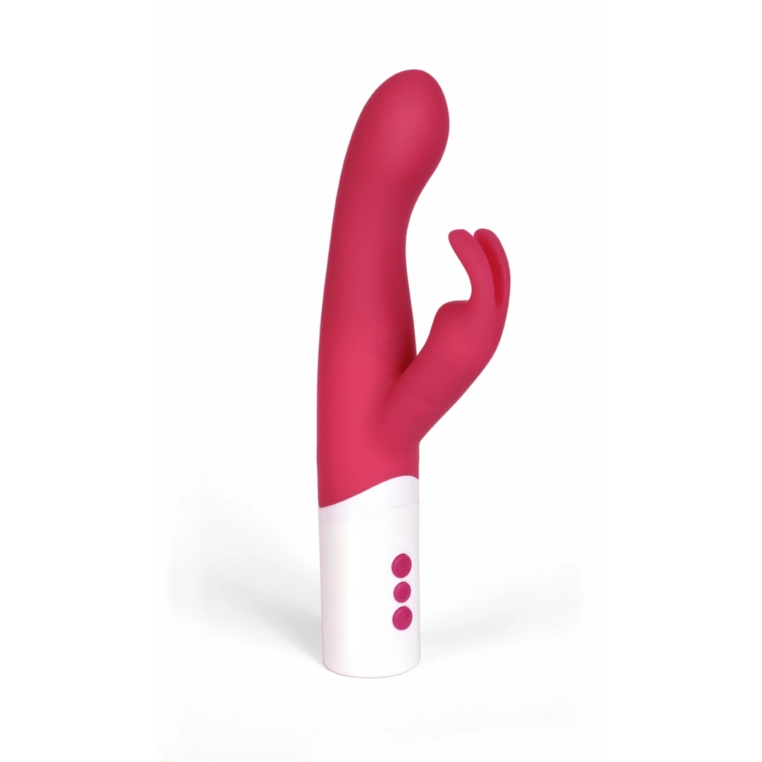 Tickler Vibes Ruby Rabbit Toyfriend silikonowy model dwusilnikowy 22,5 cm