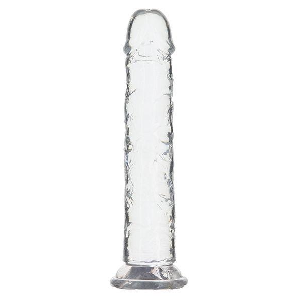 Dildo klasyczne realistyczne - Addiction Crystal Addiction Vertical Dildo (No Balls) 8 Inch