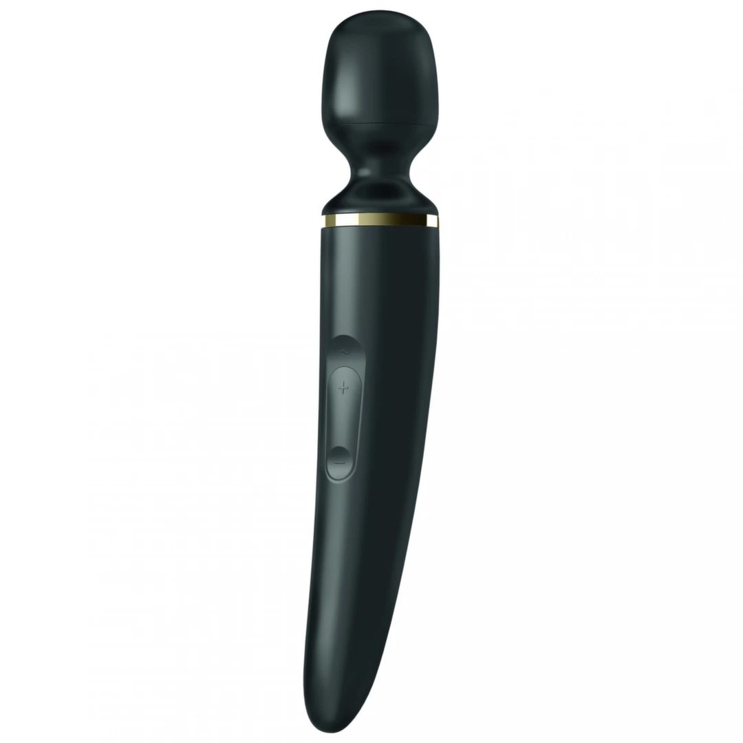 Satisfyer Wand-er Woman Black - Masażer do ciała XXL, wodoodporny