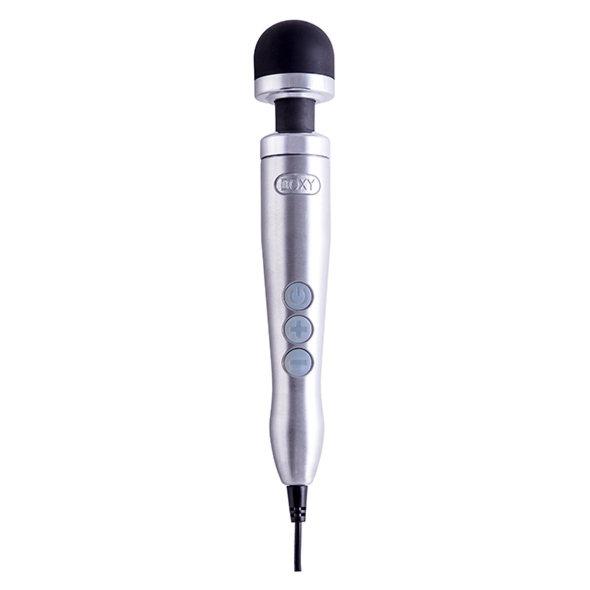 Masażer sieciowy - Doxy Number 3 Wand Massager  Srebrny