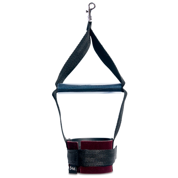 Kajdanki ze wspornikiem - S&M Enchanted O-Cuffs