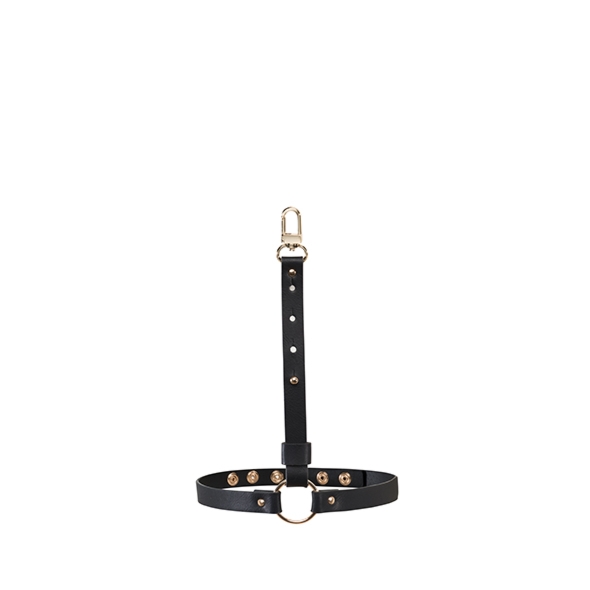 Uprząż podwiązki Bijoux Indiscrets - Maze Shorts Garter Czarny