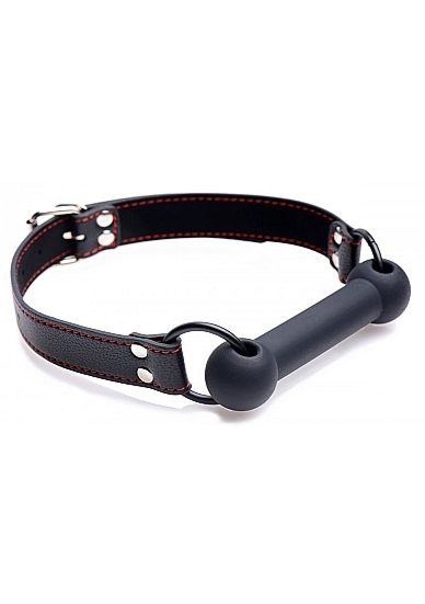 XR BRANDS STRICT - klasyczny KNEBEL do ust SILIKON