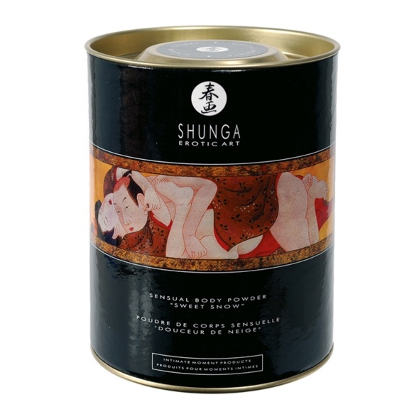 Smakowy pyłek do ciała - Shunga Sensual Powder owoce egzotyczne