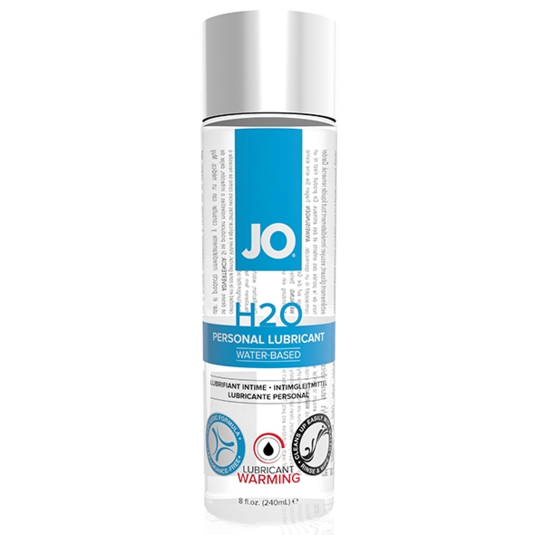 Lubrykant wodny rozgrzewający - System JO H2O Lubricant Warming 240 ml