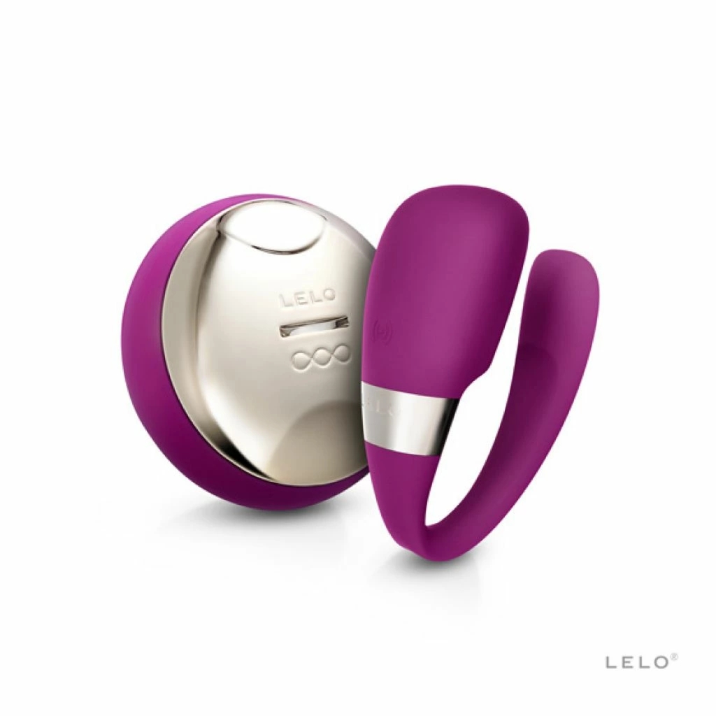 LELO Tiani 3 Deep Rose - Masażer dla Par, Zdalne Sterowanie, Wodoodporny