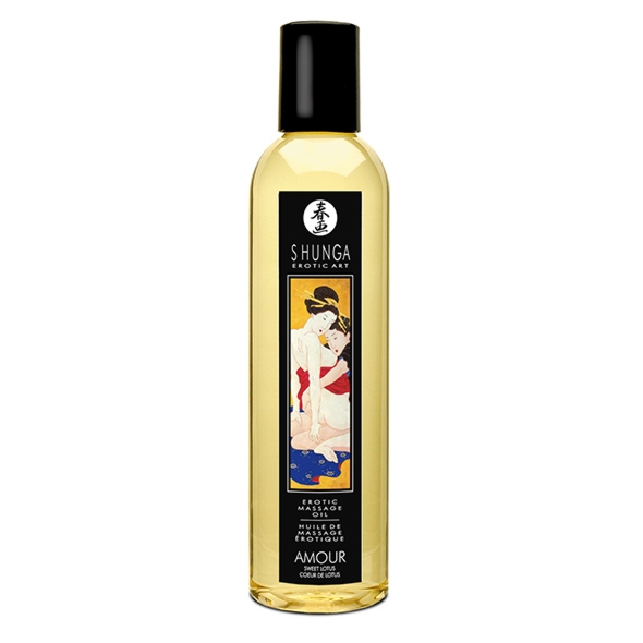 Olejek do masażu - Shunga Massage Oil - Amour Sweet Lotus