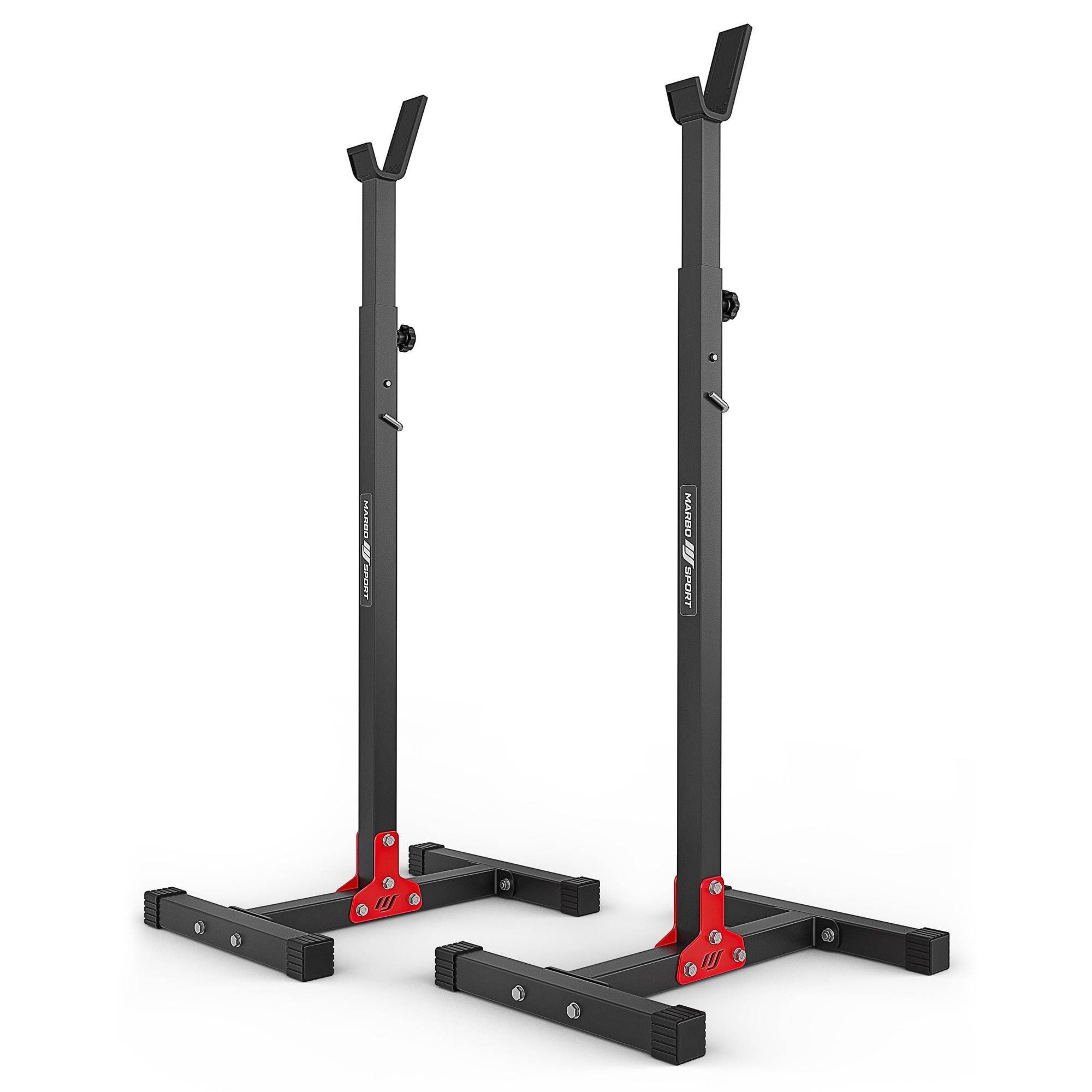 Stojaki pod sztang� regulowane (2 sztuki) MH-S201 - Marbo Sport