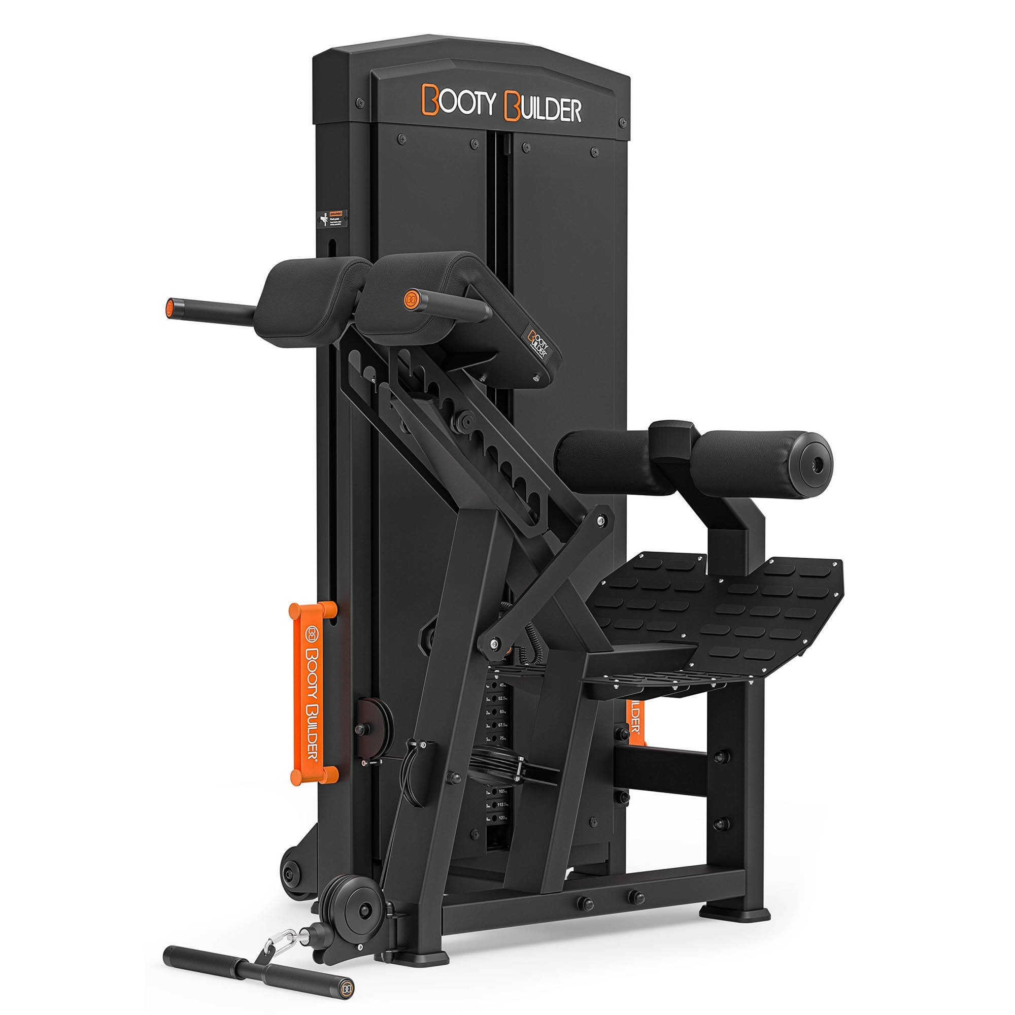 Maszyna ze stosem do treningu dolnych mi�ni plec�w i posladk�w BB Back Extension - Booty Builder