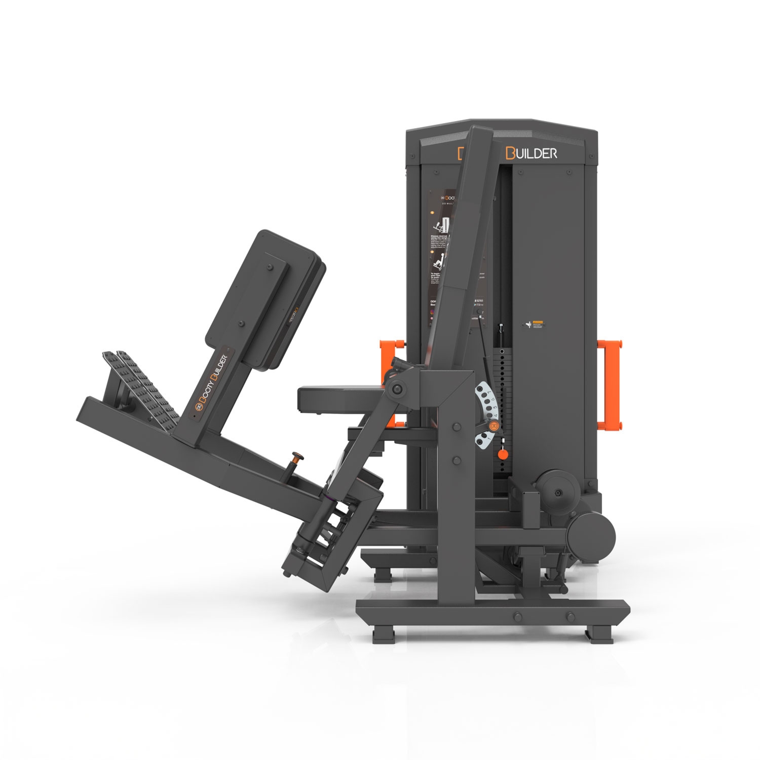 3D Multi Abductor Selectorized - Booty Builder