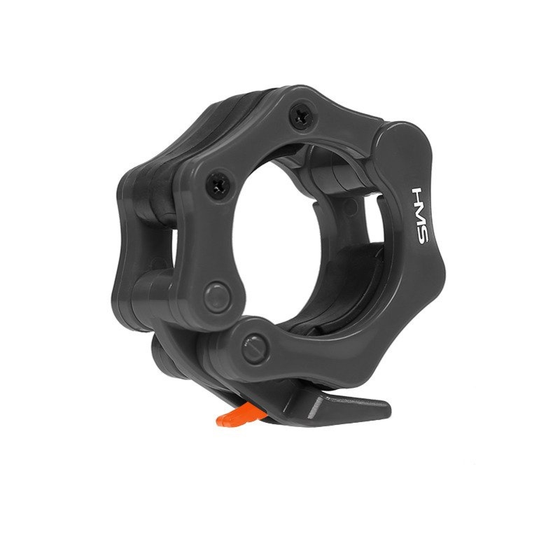 Zaciski ZG1000 do gryf�w olimpijskich 50mm (2szt) czarne - HMS