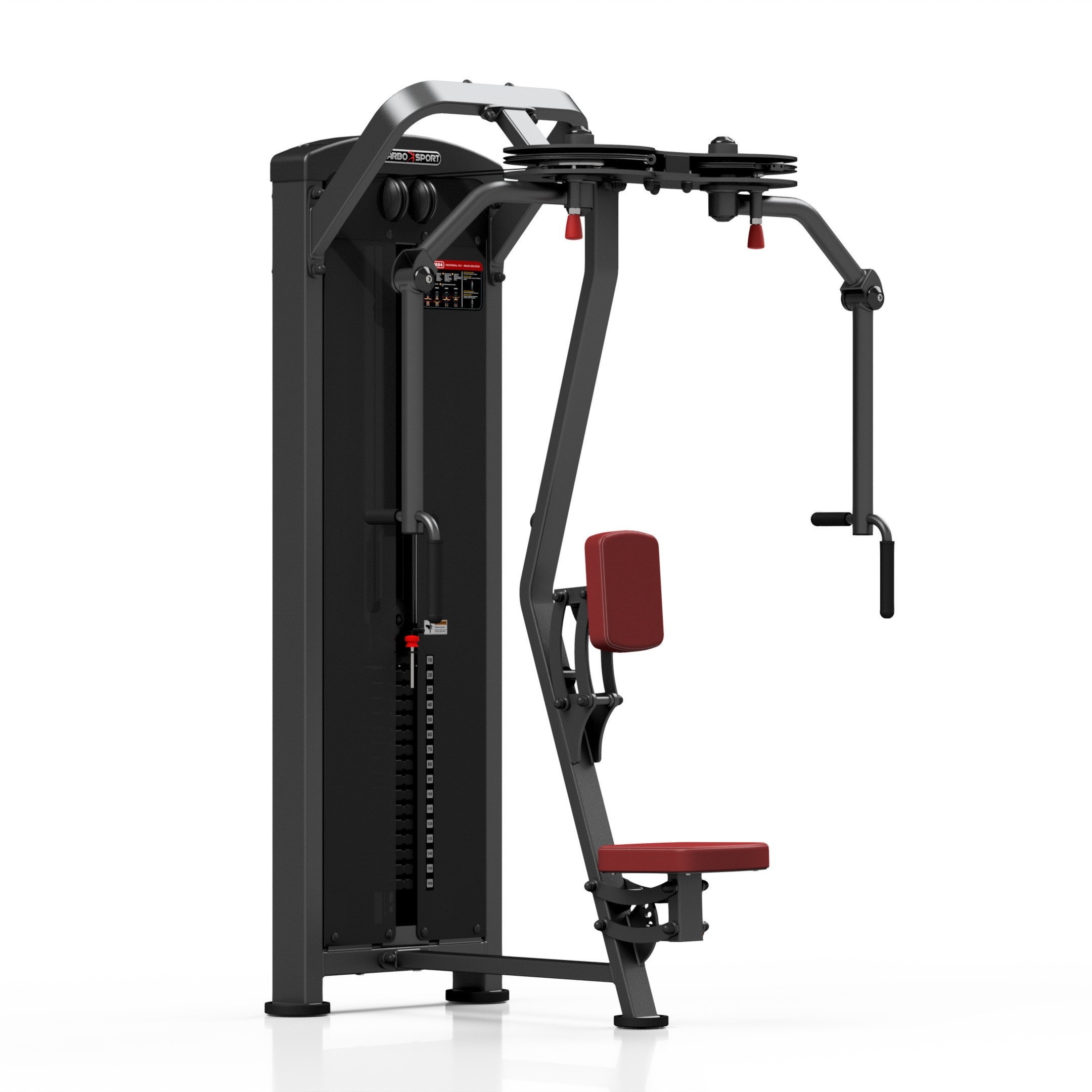 Maszyna 2-w-1 na klatk� i plecy MP-U224 - Marbo Sport - Professional