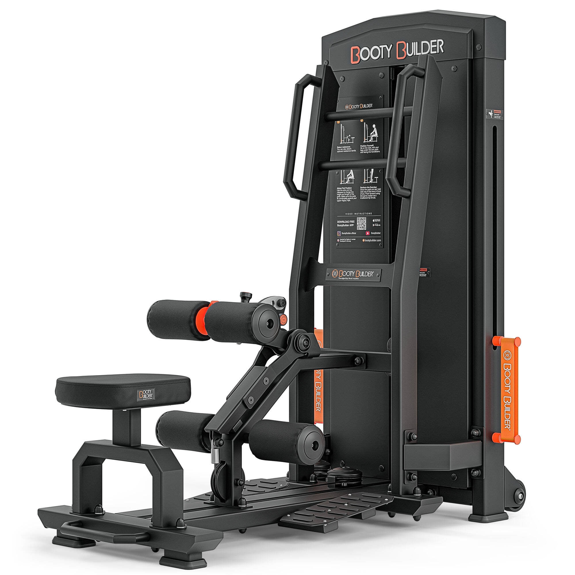 Maszyna ze stosem do treningu mi�ni po�ladkowych Selectorized Standing Hip Thrust - Booty Builder