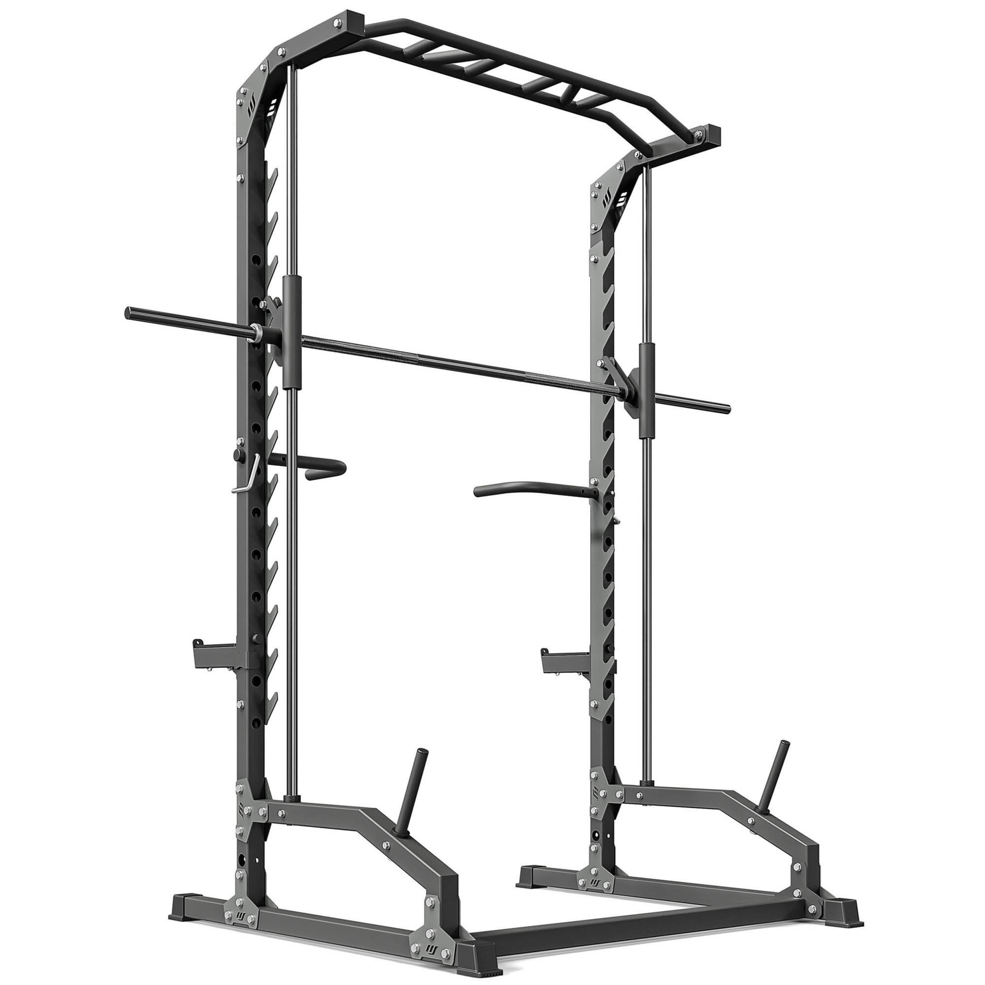 Maszyna Smitha z dr��kiem do podci�gania i por�czami do dip�w MS-U105 2.0 - Marbo Sport