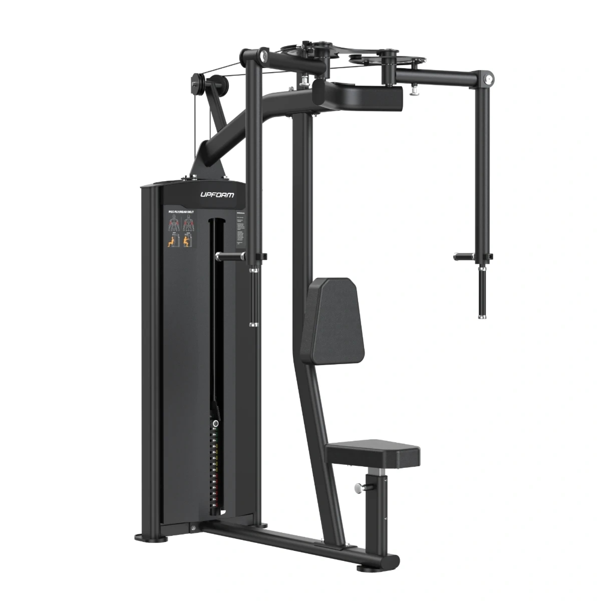 Maszyna na mi�nie plec�w i klatki piersiowej 2 w 1 / Rozpi�tki Butterfly Elite URQ-103 - UpForm