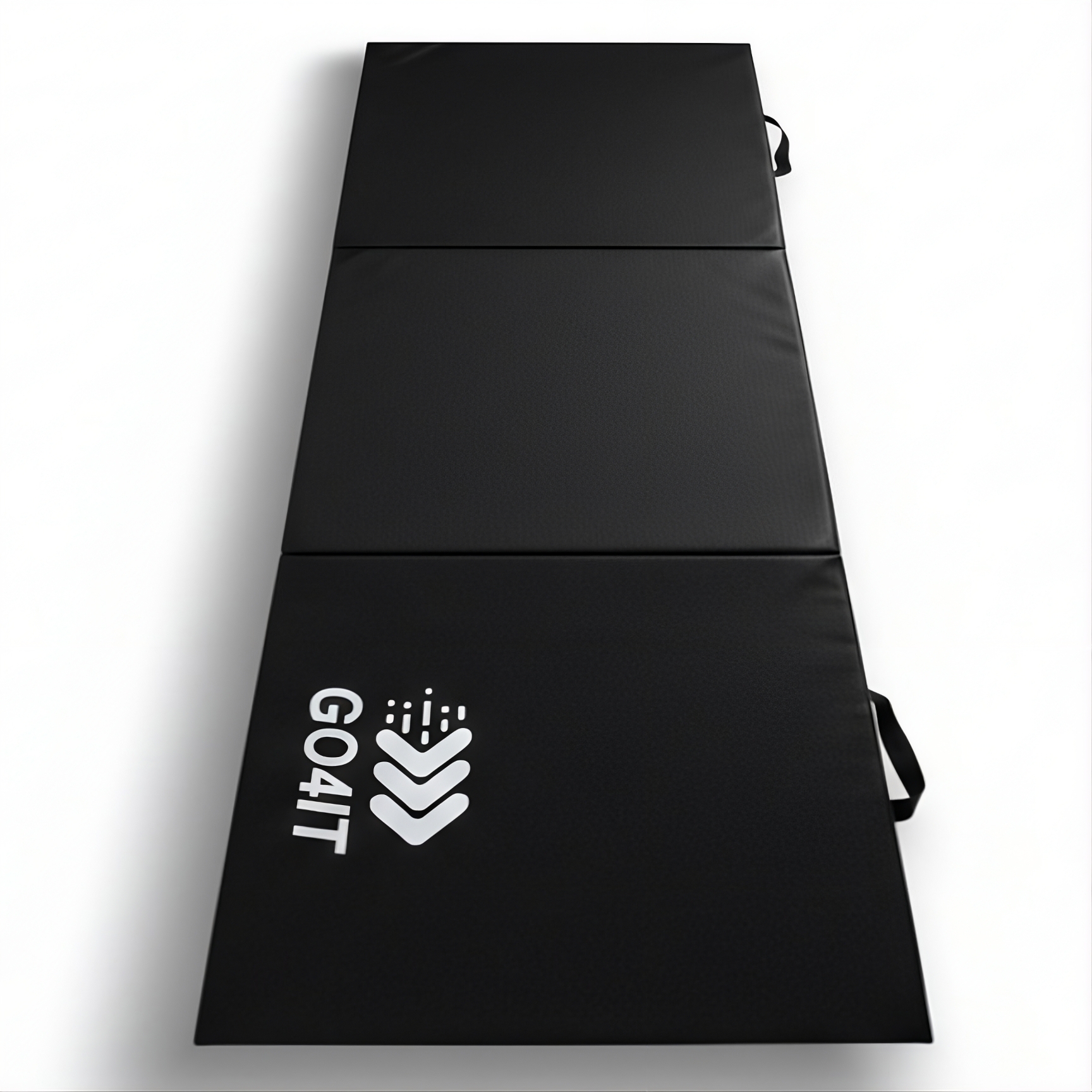 Materac gimnastyczny składany czarny 180x60x5 - GO4IT