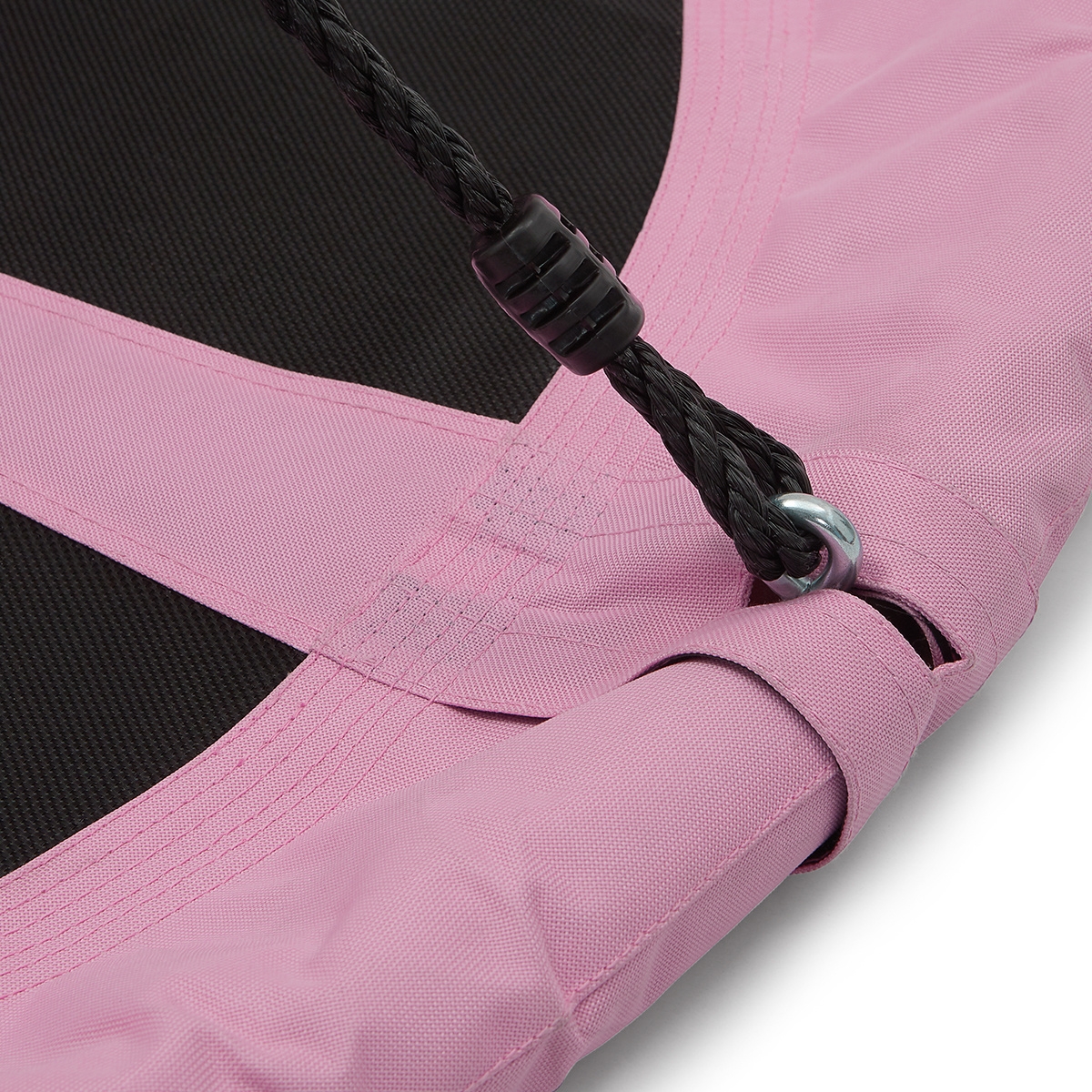 Huśtawka wisząca bocianie gniazdo O100 cm PINK - NILS