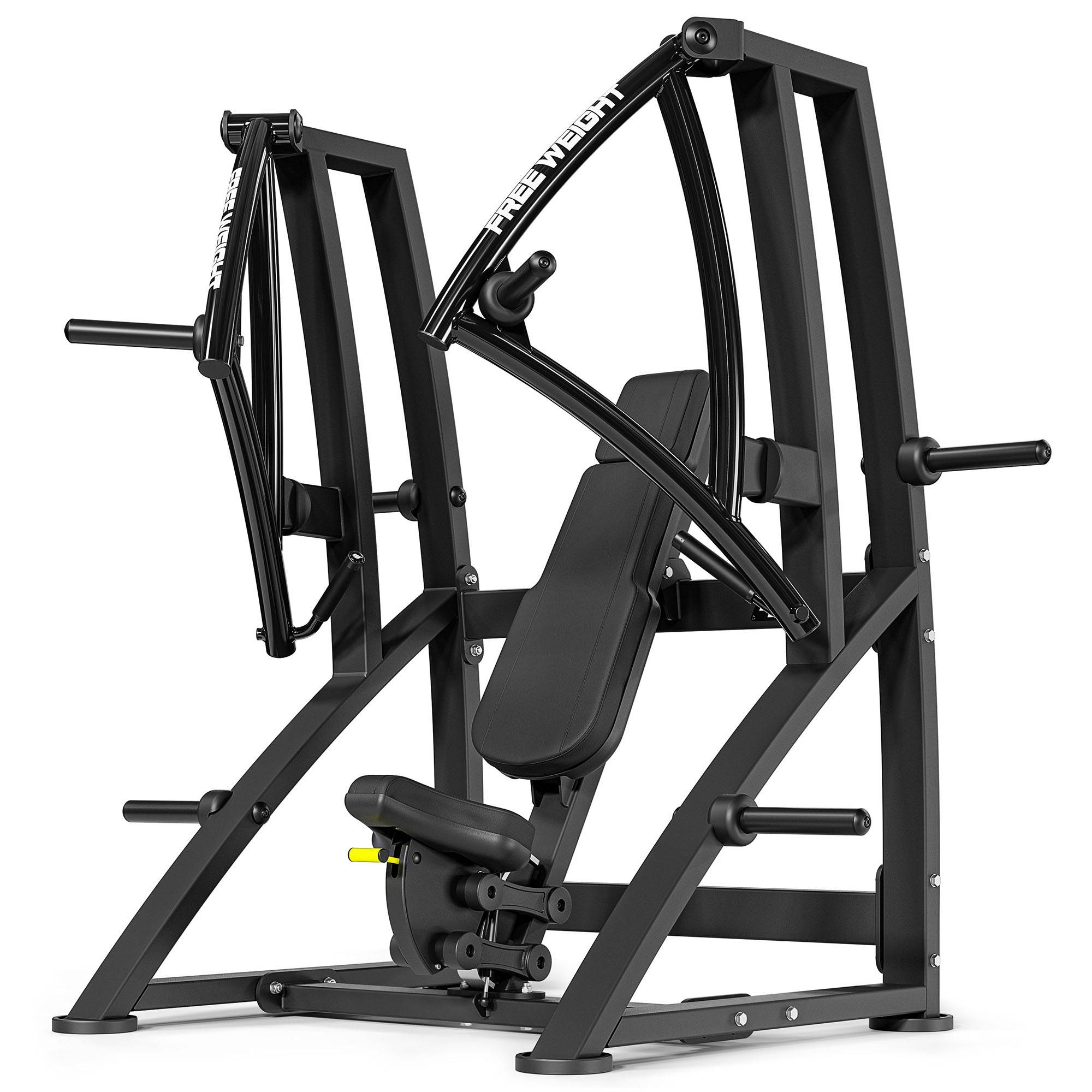Image of Maszyna na wolny ciężar do ćwiczenia mięśni klatki piersiowej w skosie ujemnym MF-U016 2.0 - Marbo Sport
