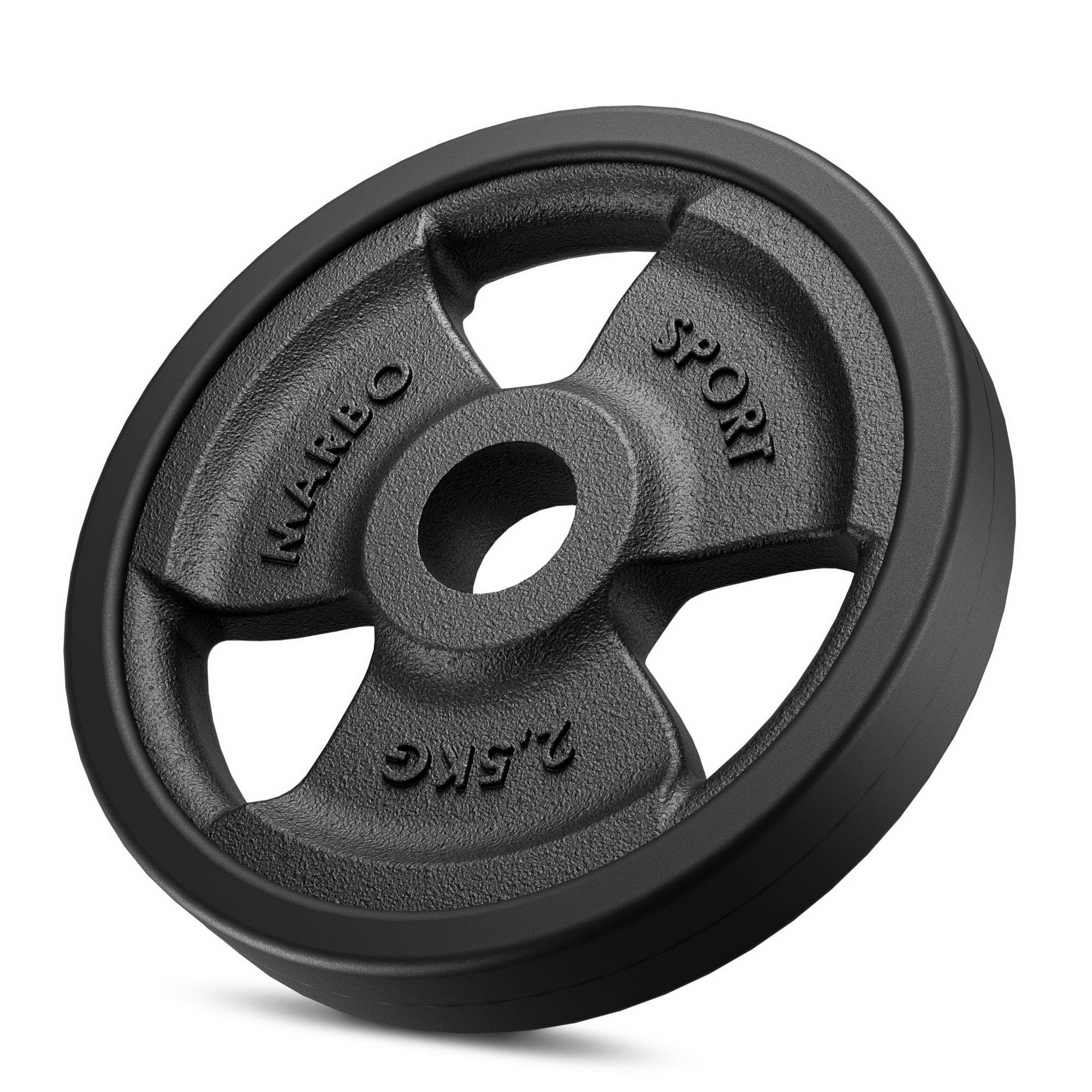 Obci��enie �eliwne gumowane 2,5 kg MW-O2-5G-kier - Marbo Sport