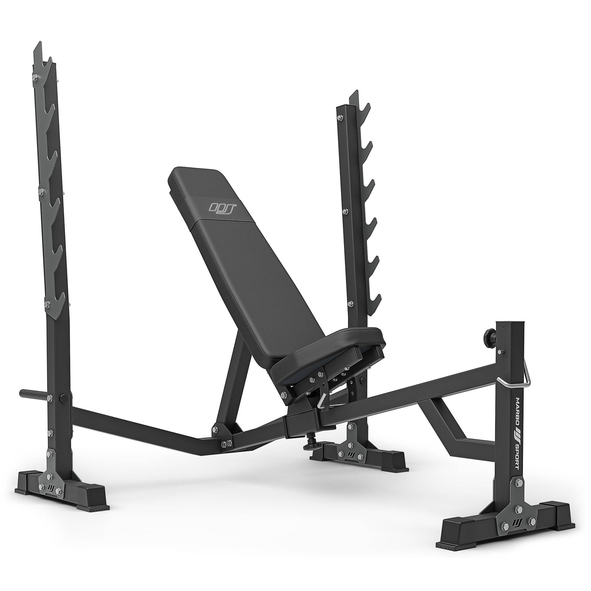 Regulowana �awka ze stojakami i skosem ujemnym MS-L106 3.0 - Marbo Sport