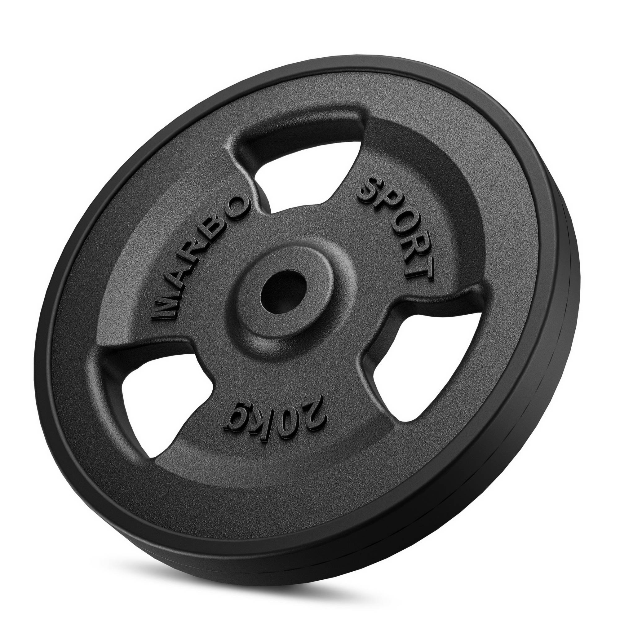 Obci��enie �eliwne gumowane 20 kg MW-O20G-kier - Marbo Sport