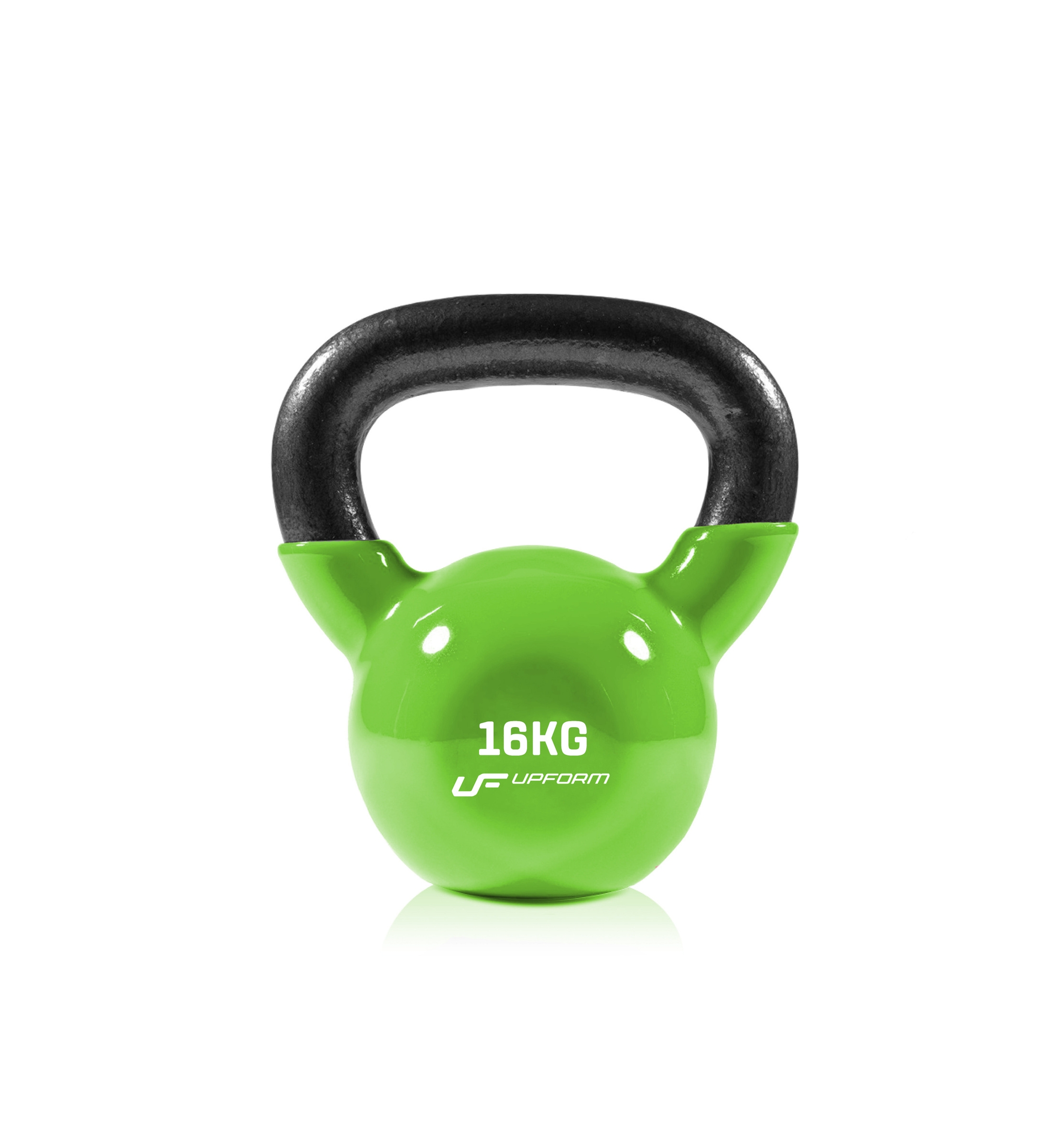 Image of Hantla winylowa żeliwna Kettlebell 16 kg - UpForm