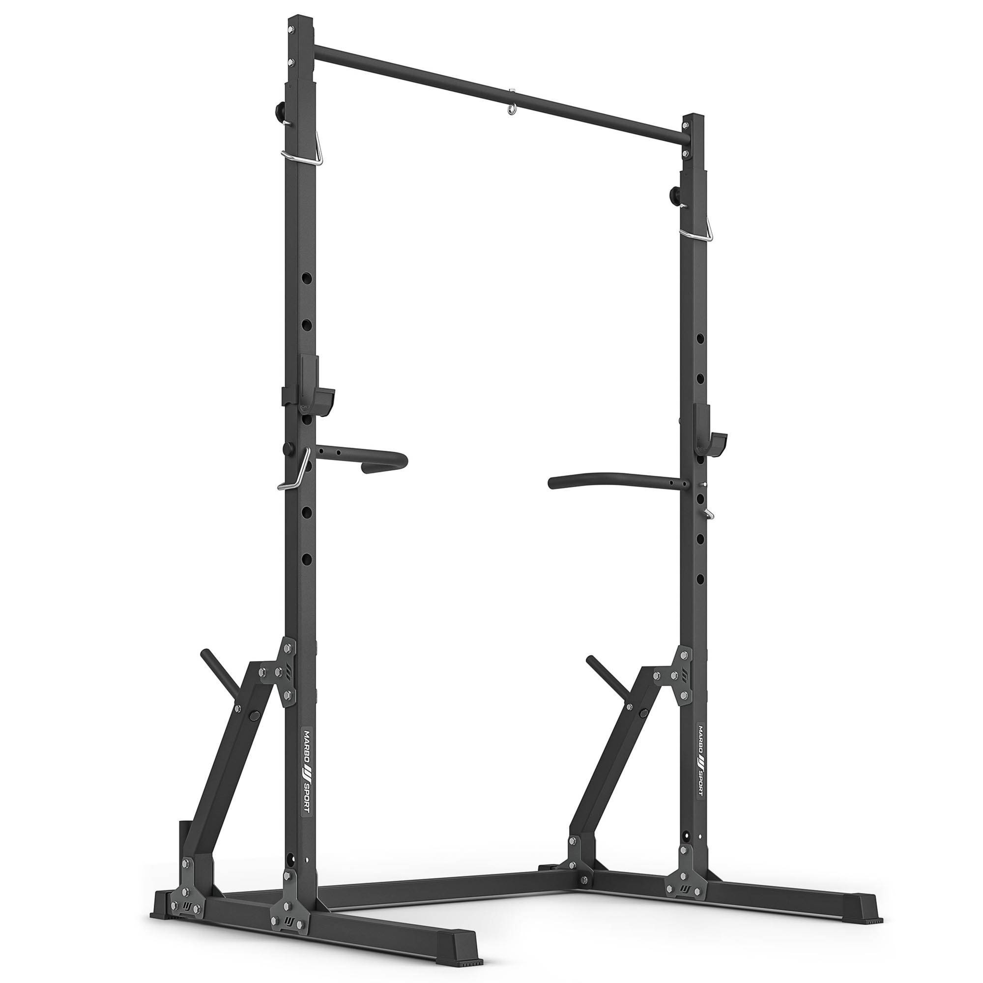Dr��ek stacjonarny ze stojakami i por�czami do dip�w MS-U116 2.0 - Marbo Sport